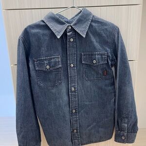 Gucci Dark Blue Denim Shirt